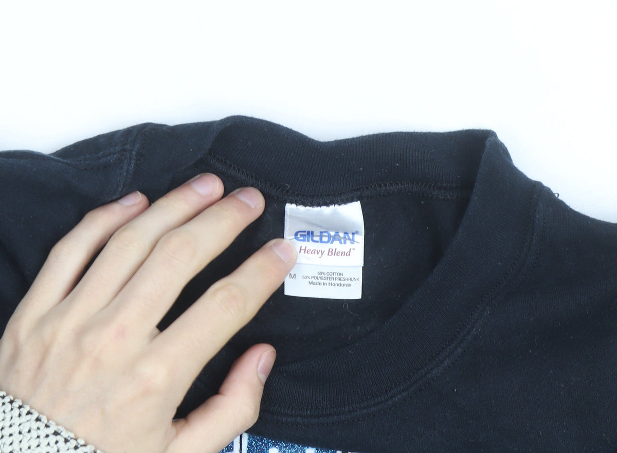 Gildan Men's Black Kentucky Pullover Crew Neck Sweatshirt Size M