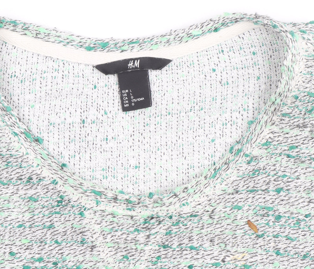 H&M Women's Multicoloured Knit Pullover Jumper Size 14
