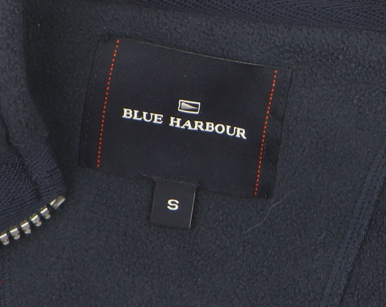 Blue Harbour Men's Red Full Zip Fleece Sweatshirt Size S