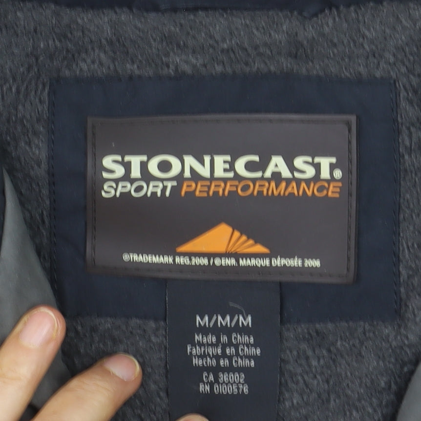 Stonecast Men's Black M Parka Jacket Water Resistant Polyester