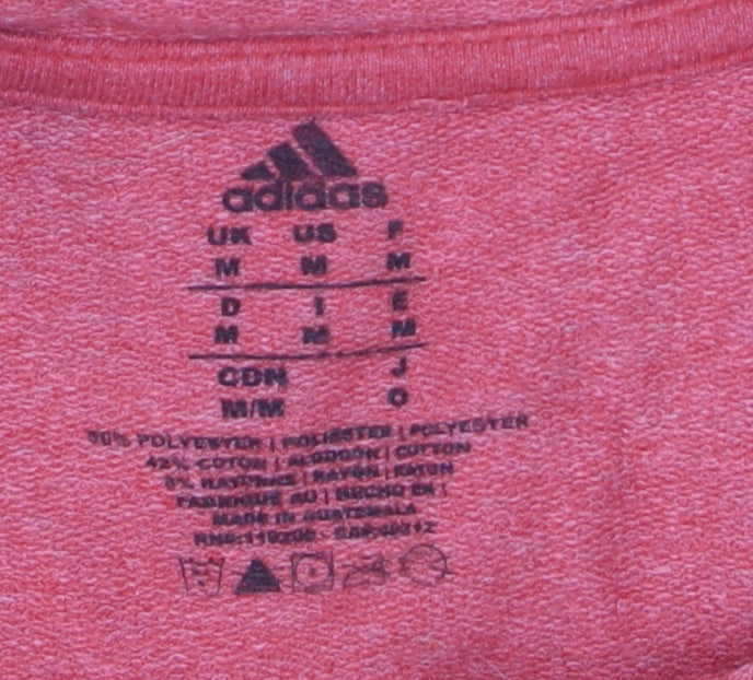 Adidas Womens Red Louisville Cardinals Pullover Sweatshirt Size M