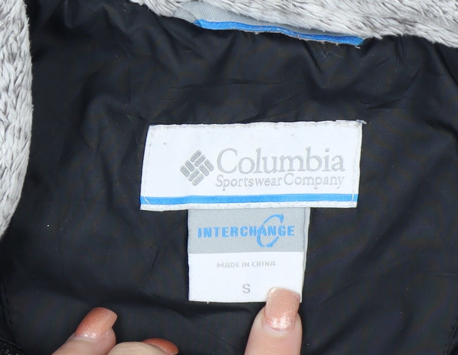 Columbia Men's Black Small Interchange Waterproof Jacket