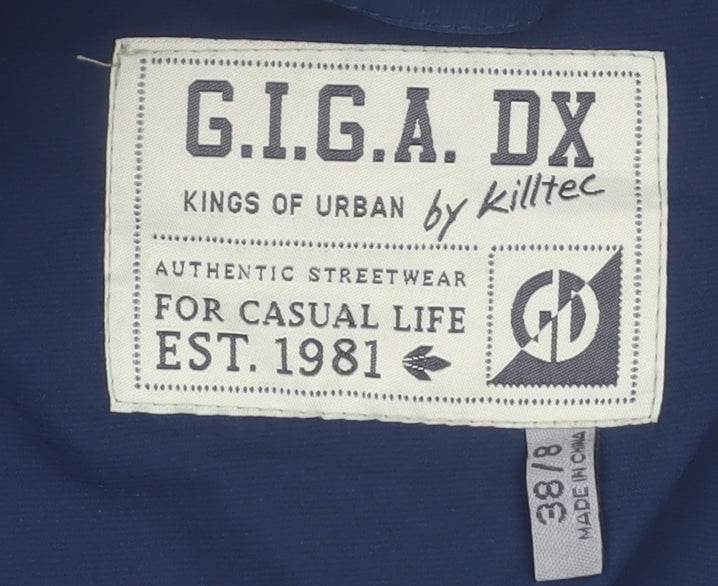 G.I.G.A. DX by Killtec Women's Blue Waterproof Hooded Jacket Size 12