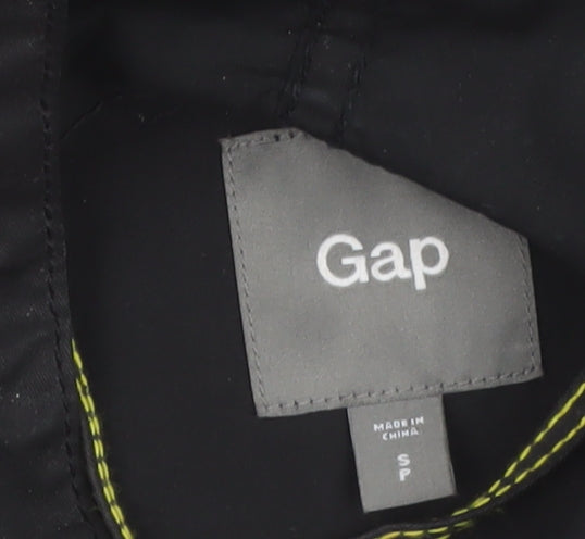 Gap Womens Black Cotton Hooded Parka Jacket Size S