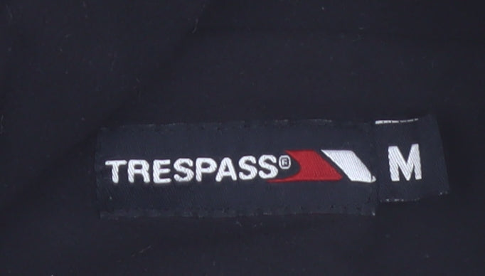 Trespass Womens Black Beige Fleece Pullover Sweatshirt Size M
