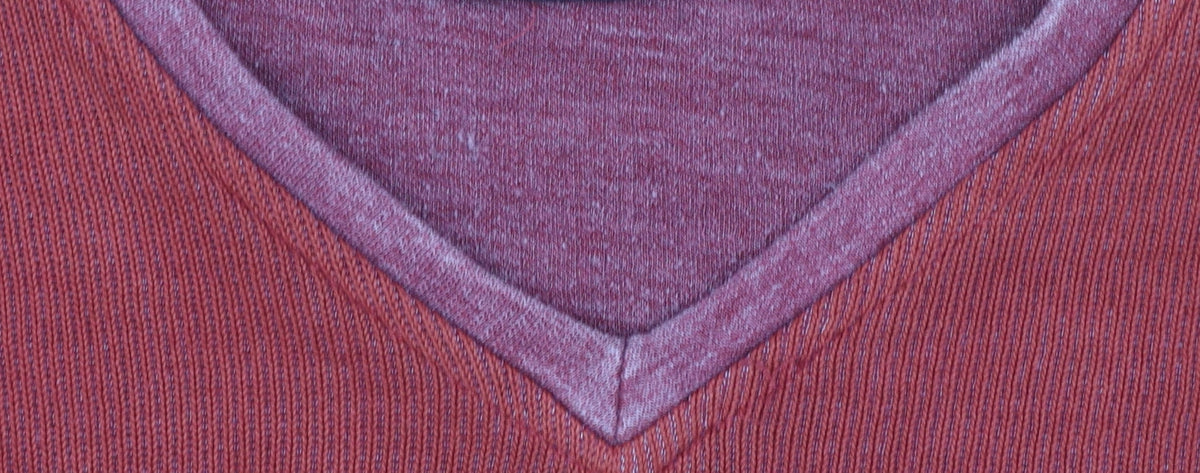 L.O.G.G. Men’s Red V-Neck Pullover Sweatshirt Size L