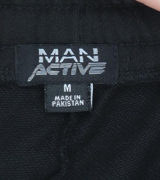 Man Active Men's Black Training Dept. Joggers Size M