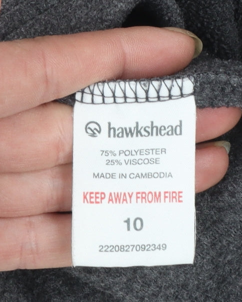 Hawkshead Women's Grey Size 10 Basic Mid-Length Jacket