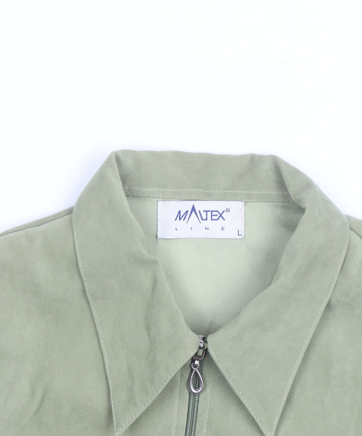 Mattex Line Women’s Green L Full Zip Mid-Length Casual Jacket