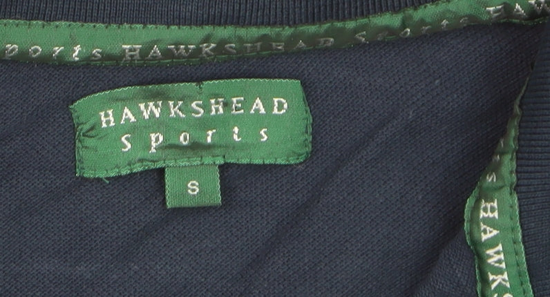 Hawkshead Sports Men's Multicoloured Long Sleeve Polo Shirt S