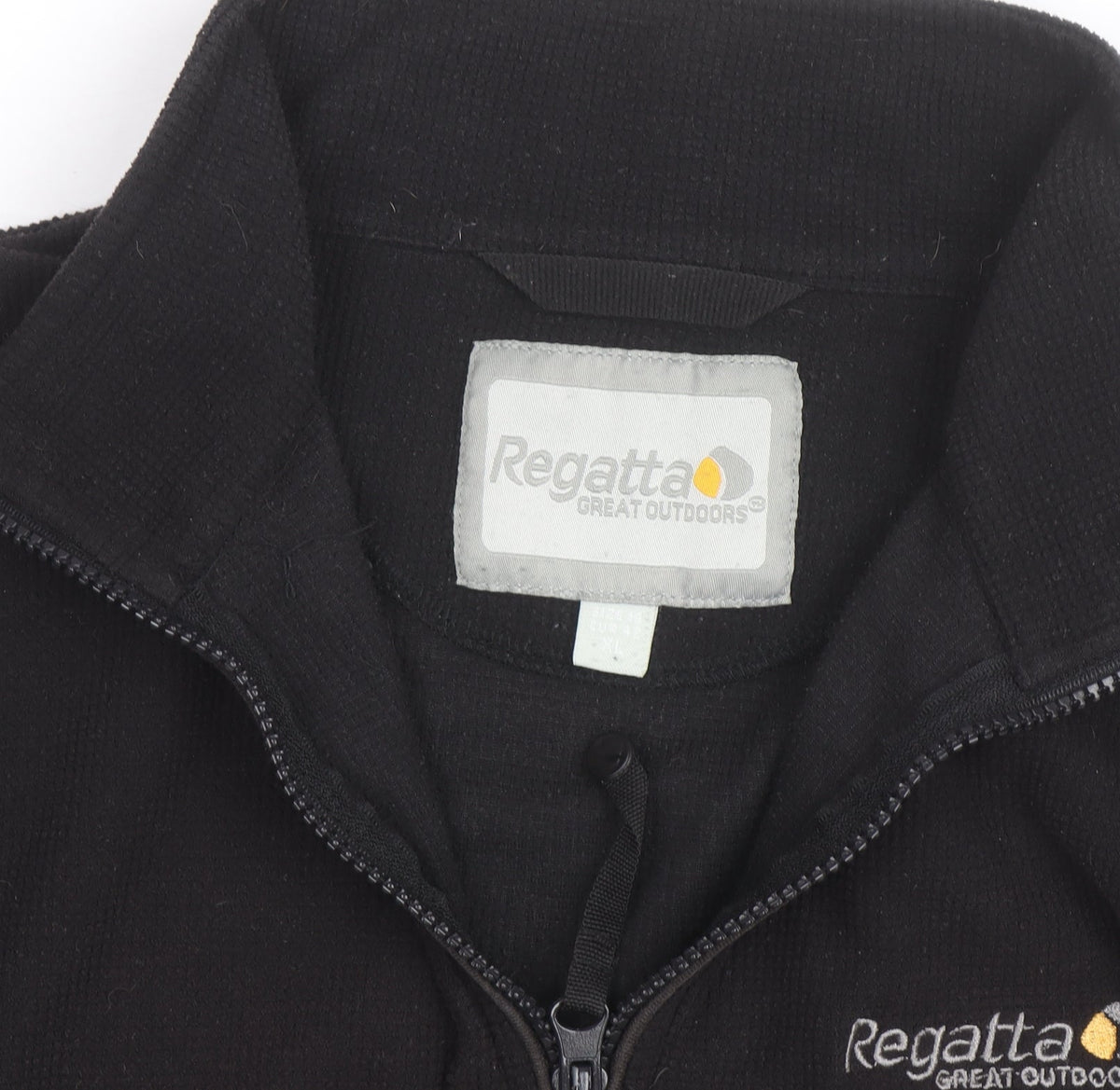 Regatta Womens Black Fleece 1/4 Zip Pullover Sweatshirt Size M