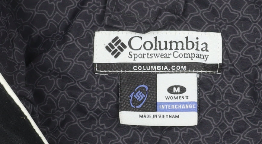 Columbia Women's Grey 3-in-1 Waterproof Hooded Jacket M
