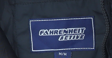 Fahrenheit Active Men's Black Puffer Gilet Waistcoat M Regular