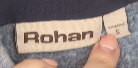 Rohan Womens Blue Pullover Fleece Sweatshirt Size S