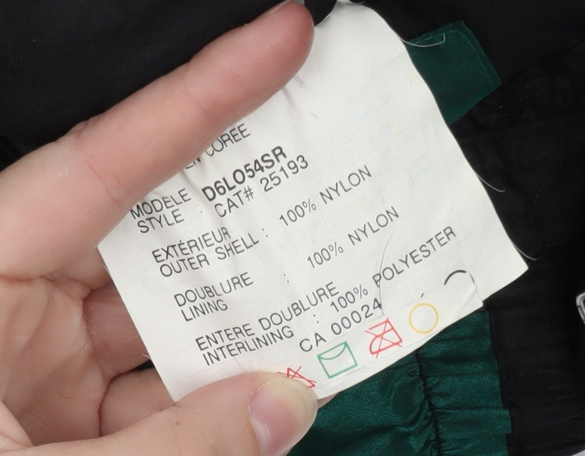 Nevada Unisex Green Black Padded Snow Pants Ski Suit Size 5-6