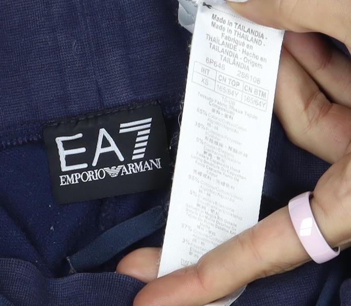 Emporio Armani Boys Blue XS Jogger Activewear Trousers