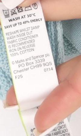Marks & Spencer Women’s Blue Cotton Button Cardigan Size 12