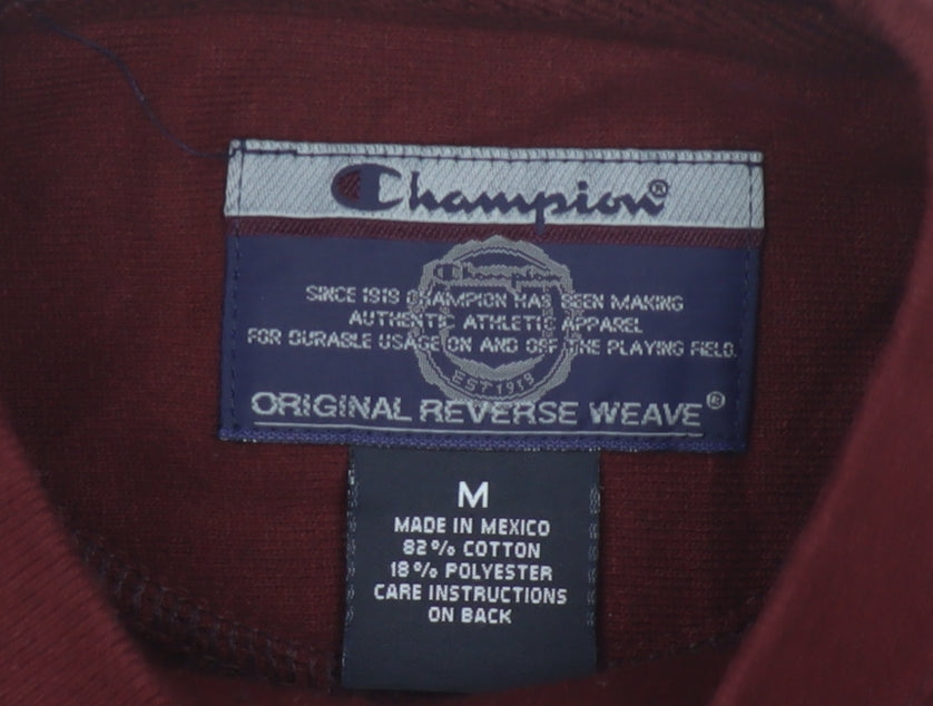 Champion Reverse Weave Men's Red Lafayette Sweatshirt M