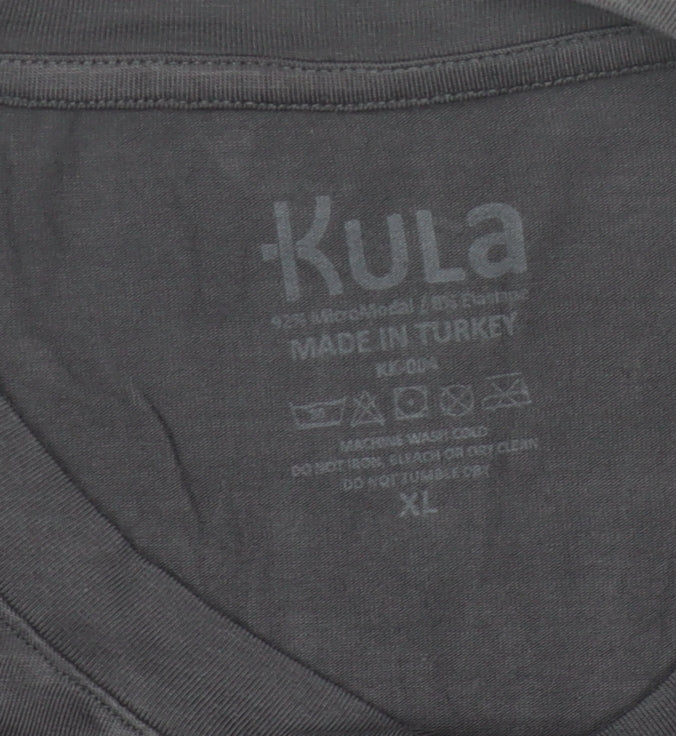 Kula Men's Black XL Short Sleeve Crew Neck T-Shirt