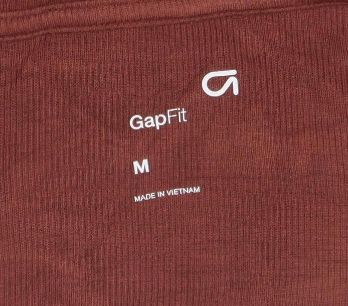 GapFit Women’s Brown Long Sleeve Pullover Jumper Size M