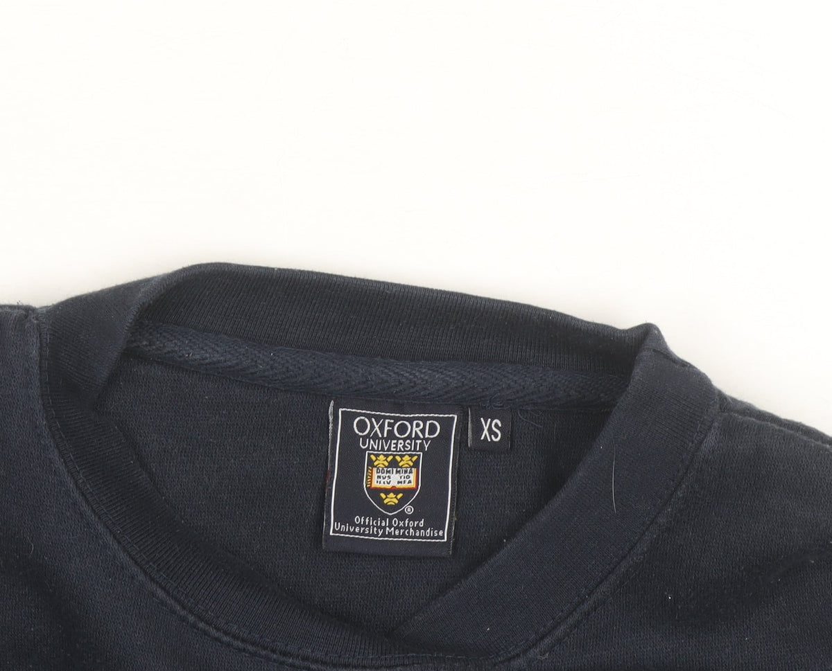 Oxford University Men’s Blue XS Pullover Sweatshirt