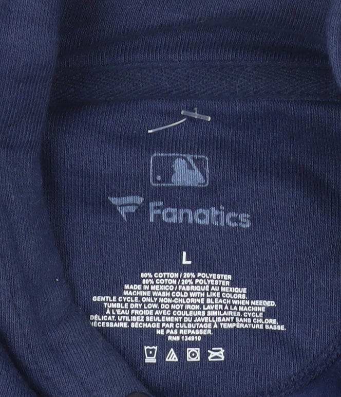 Fanatics Men’s Blue BelieveLand Pullover Hoodie Size L