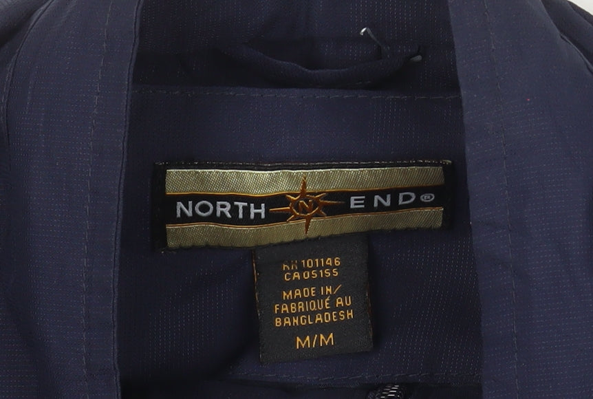 North End Men's Blue Regular Fit Polyester Bodywarmer Size M