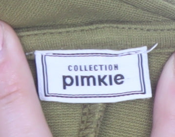 Pimkie Women’s Green Bodycon Knee Length Sleeveless Dress Size 12
