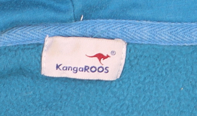 KangaROOS Men's Blue Fleece Pullover Hoodie Size M