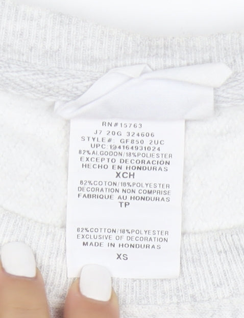 Champion Men's Grey XS Reverse Weave Crew Neck Sweatshirt