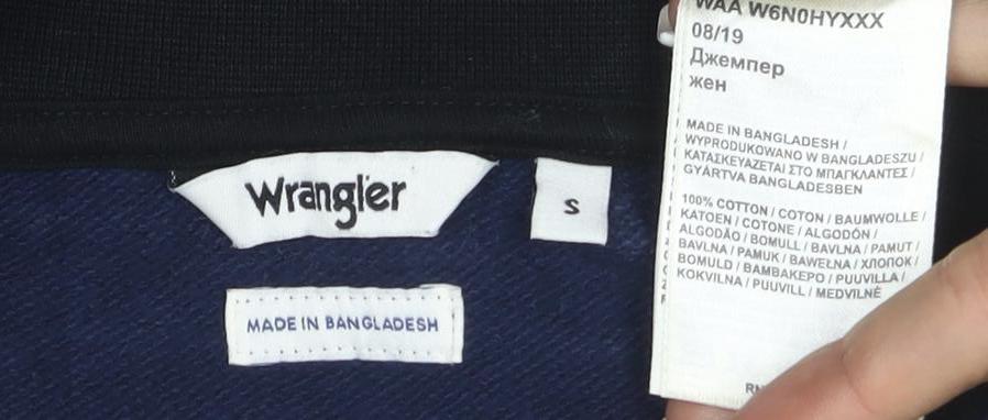 Wrangler Men's Multicoloured Sweatshirt S Crew Neck Pullover