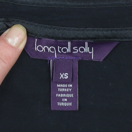 Long Tall Sally Women's Black XS Tall Long Sleeve Basic T-Shirt