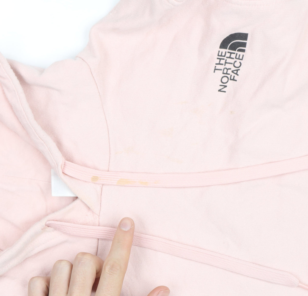 The North Face Unisex Pink Graphic Pullover Hoodie Size M