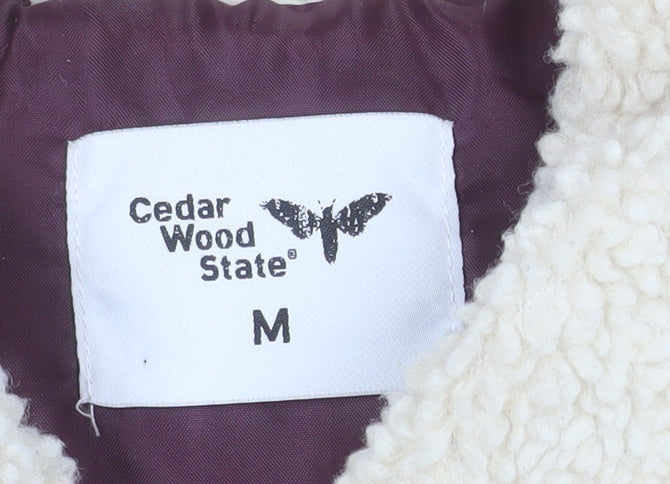 Cedarwood State Men's Brown Size M Quilted Padded Bodywarmer Waistcoat