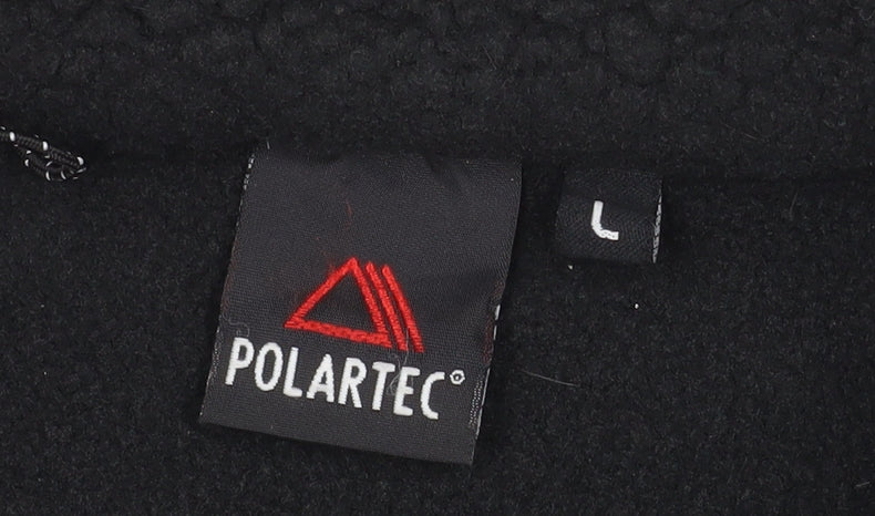 Polartec Men's Black L Fleece Full Zip Outdoor Jacket