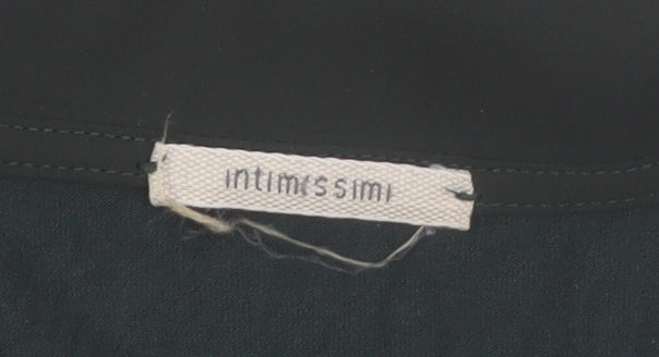 Intimissimi Women's Black Button-Up Long Sleeve Shirt Size S