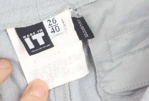 Versace Jeans Couture Women's Grey Slim Fit Trousers Size 12