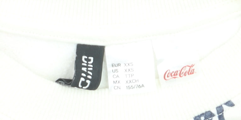 Additional view of H&M boys’ multicoloured coca-cola graphic pullover sweatshirt xxs