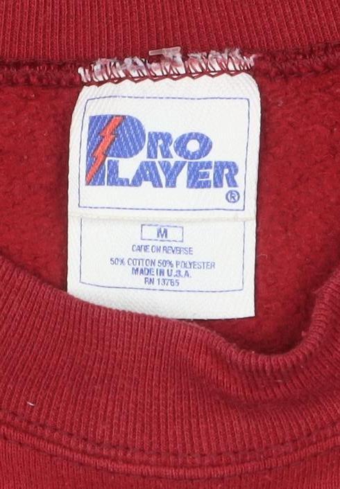 Pro Layer Men Red Carolina Gamecocks Graphic Sweatshirt M Regular Fit