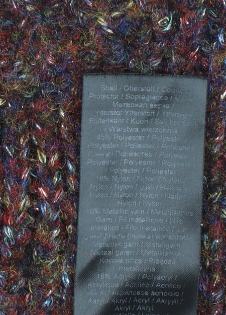 ICHI Women's Brown Chunky Knit Pullover Jumper Size S