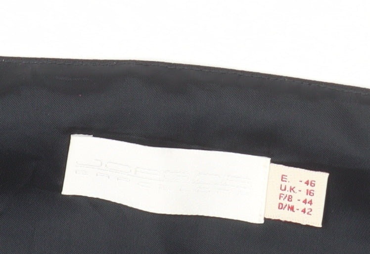 Presen Jorgina Women's Black Silk Camisole Top Size 16