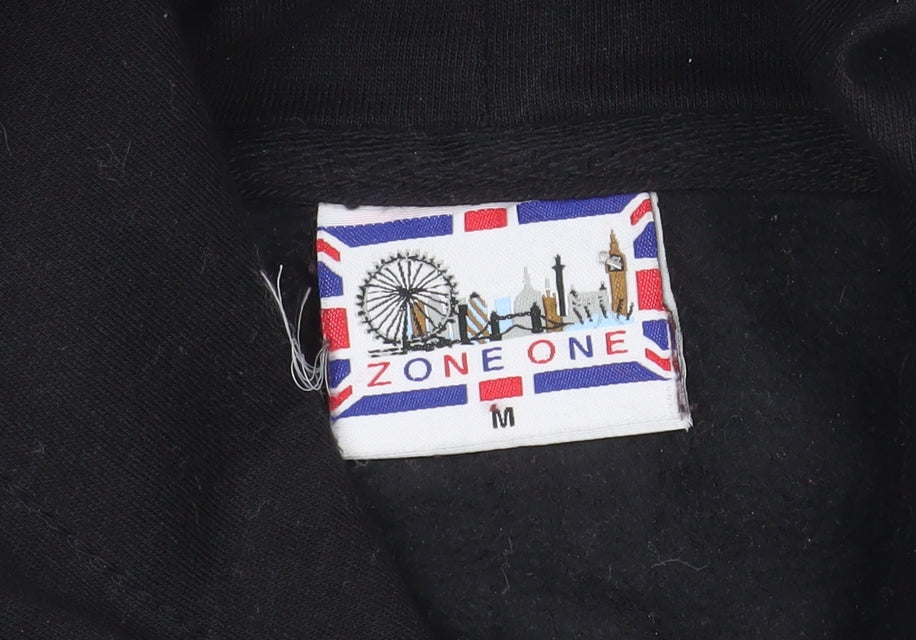 Zone One Men's Black I Love London Pullover Hoodie Size M