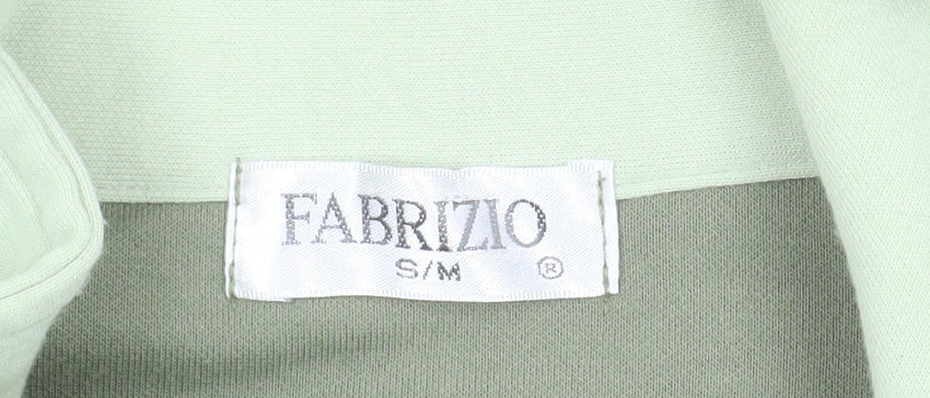 Additional view of Fabrizio Men's Green Full Zip Sweatshirt S Lightweight