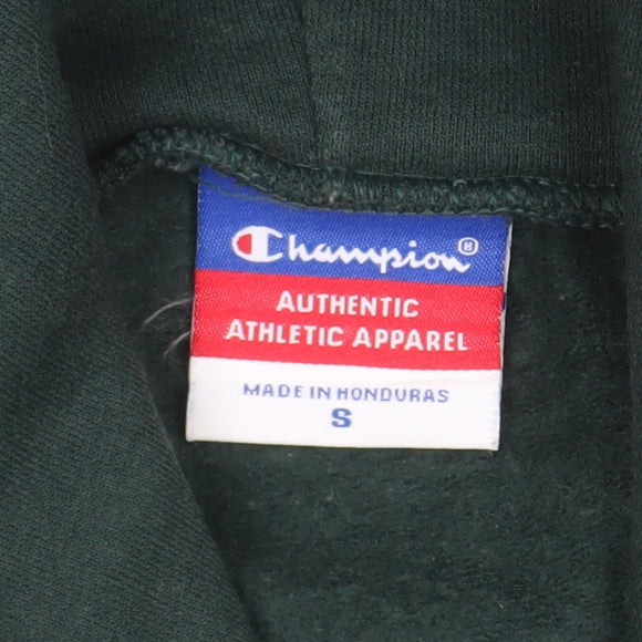 Champion Men's Green Pullover Hoodie S University of Baltimore Logo