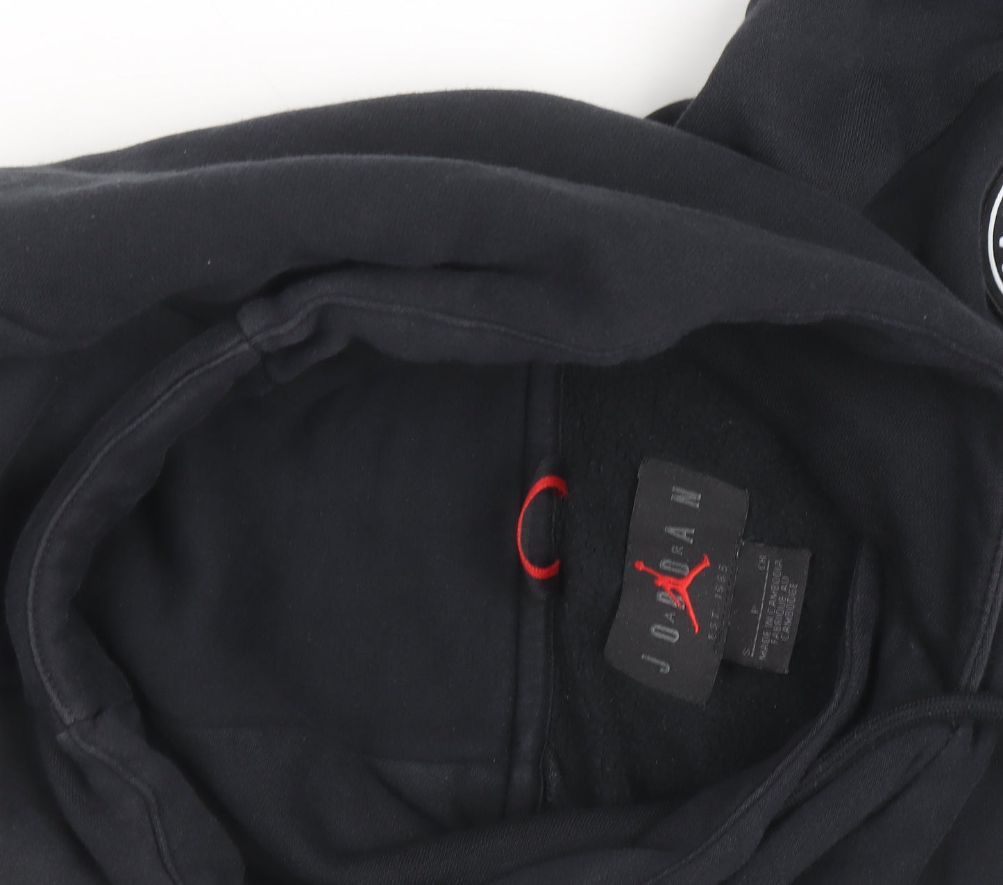 Jordan Paris Saint-Germain Black Men's L Pullover Hoodie