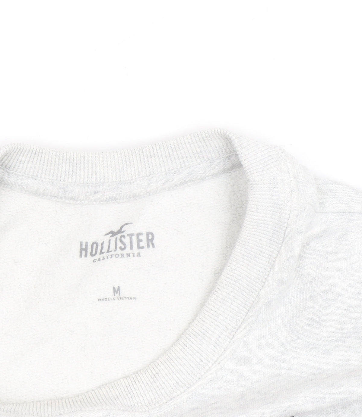 Hollister Men’s Grey Yosemite Graphic Pullover Sweatshirt M