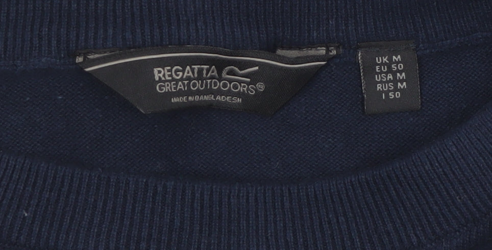 Regatta Great Outdoors Men’s Multicoloured Cotton Crew Neck Jumper M