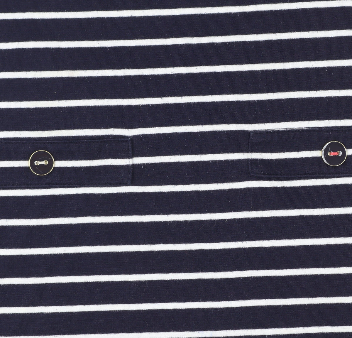 Joules Womens Blue Striped Shift Dress Size 10 3/4 Sleeve