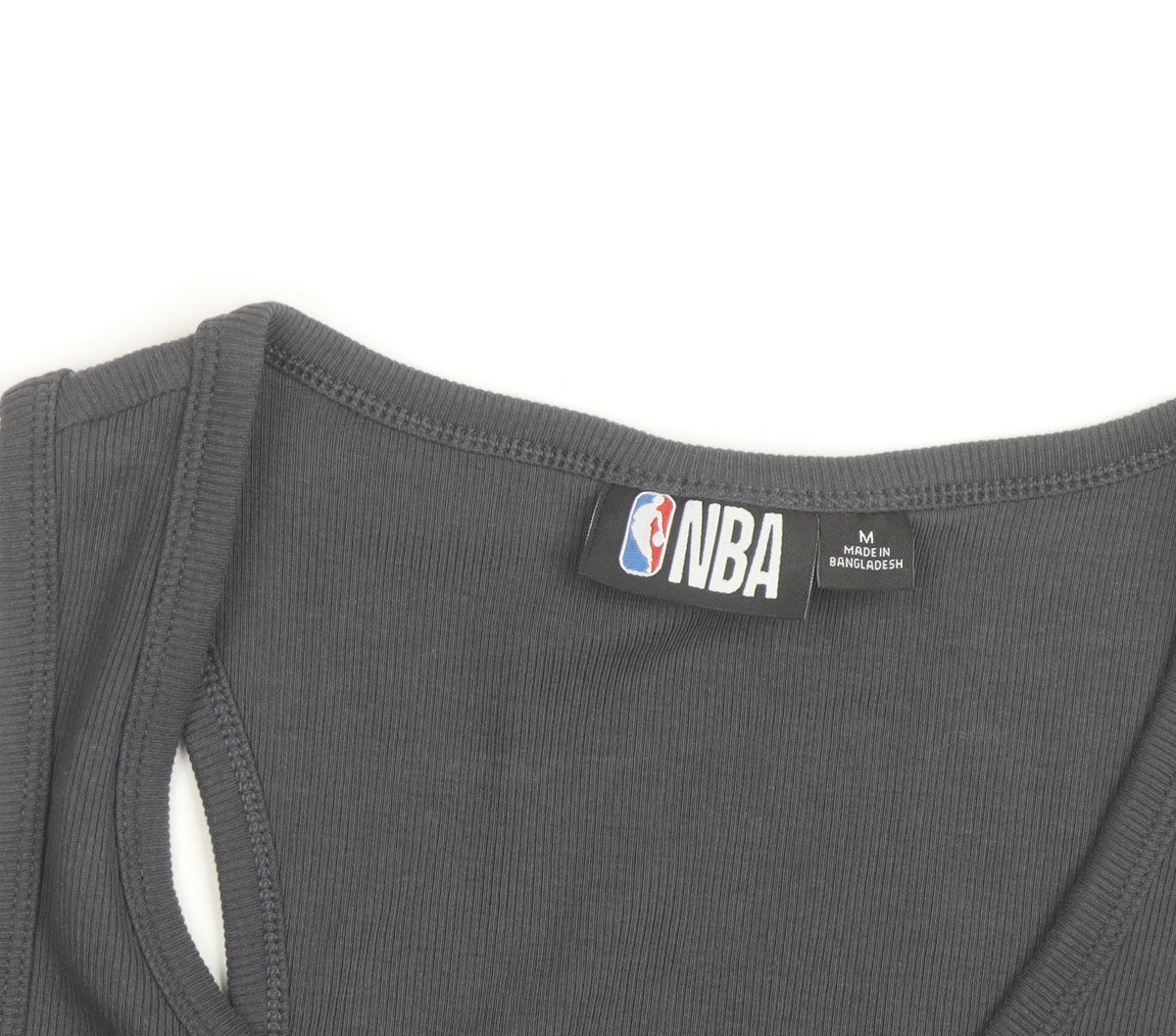 NBA Women’s Black Los Angeles Lakers Cropped Tank Top Size M