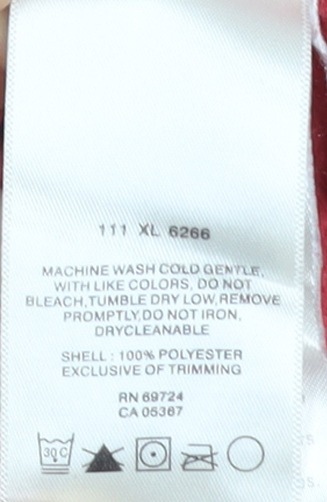 Additional view of Columbia girls’ pink fleece full zip basic jacket, size M
